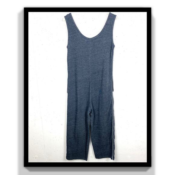 Chalmers Pyjamas Womens Harriet Sleeveless Jumpsuit Relaxed Fit Crop Blue Small - Picture 4 of 12